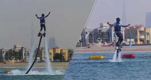 Bang Bang Dubai Flyboard — Remesh Ramachandran